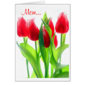 Tulpen voor mam (Voorkant)