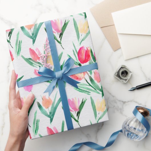 Tulpen voor overlooppapier cadeaupapier (Geschenken)