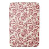 Tulpen voor rood en crème - Frans landdecor Badmat (Voorkant Verticaal)