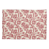 Tulpen voor rood en crème - Frans landdecor Kussensloop (Achterkant)