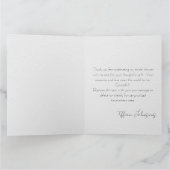 Tulpen Vrijgezellenfeest Dank je kaart (Binnen)