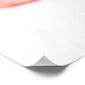 "Tulpen zijn mensen II" Poster (Hoek)