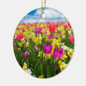 Tulpenakker Keramisch Ornament (Links)