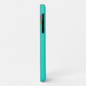 Tulpenbloem Moderne Illustratie + Naam Case-Mate iPhone Case (Achterkant/links)