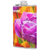 Tulpenbloemen Heupfles (Links)