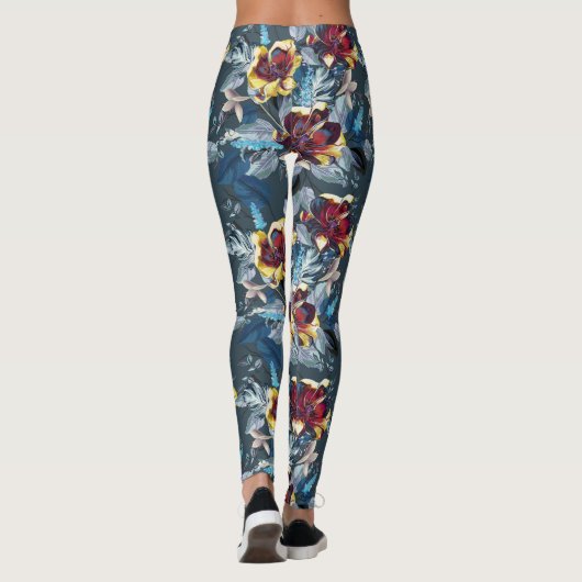 Tulpenbloemen - Legging (Achterkant)