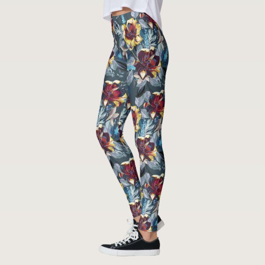 Tulpenbloemen - Legging (Links)