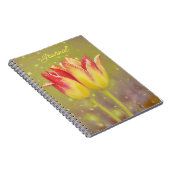 Tulpenbloemen samen Art Journal Notitieboek (Rechterzijde)