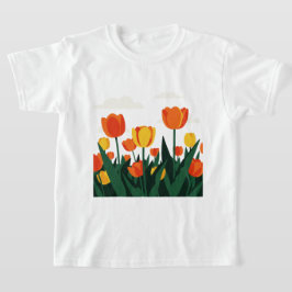 Tulpenbloemen T-shirt