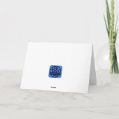 Tulpenbloemen voor Moederdag Bedankkaart (Achterkant)