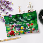 Tulpenbloementuin Bijbelse Schrift gepersonaliseer Etui