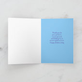 Tulpenbloemenvelden Gelukkige Moederdag Kaart (Binnen)