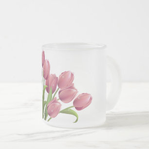 Tulpenbloemmerk Matglas Koffiemok