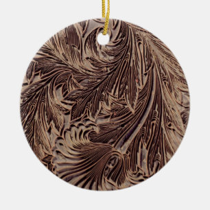 Tulpenblok, 1875 (gehouwen hout) keramisch ornament