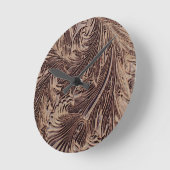 Tulpenblok, 1875 (gehouwen hout) ronde klok (Hoek)