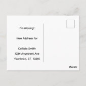 Tulpenblos Verhuizing Briefkaart (Achterkant)