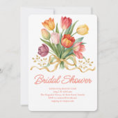 Tulpenboeket Vrijgezellenfeest Kaart (Voorkant)