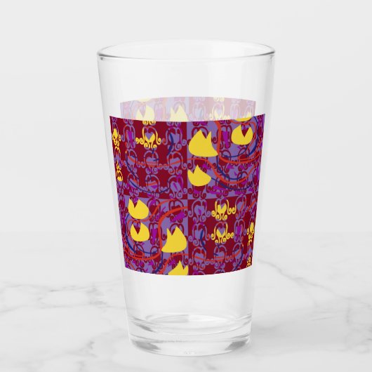 Tulpenbollen Bekerkoppen Glas (Voorkant)