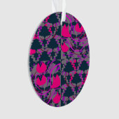 Tulpenbollen Rozen Ornament (voorkant)