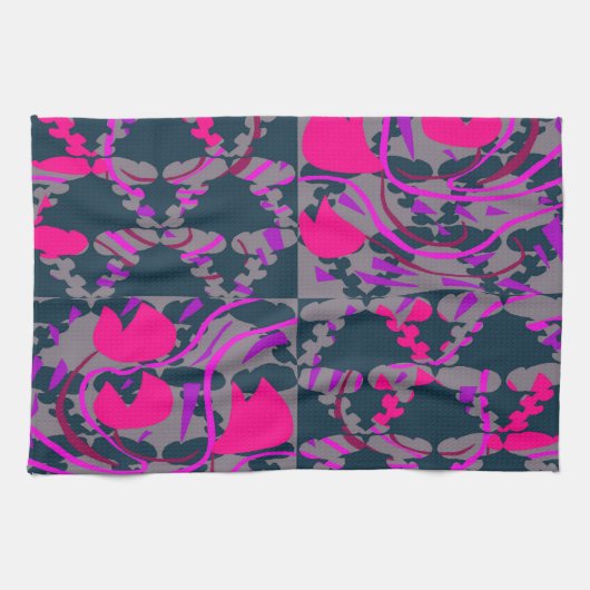 Tulpenbollen Rozen Theedoek (Horizontaal)