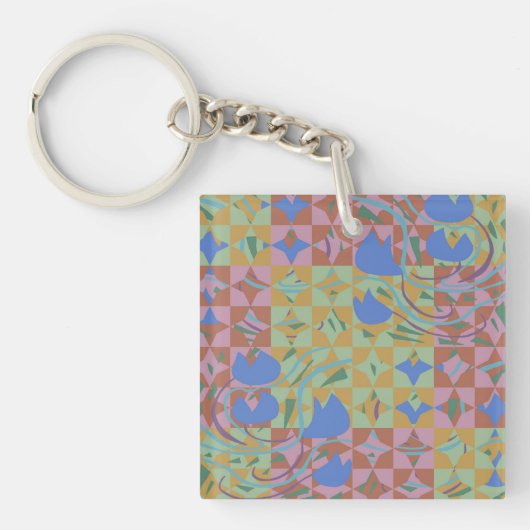 Tulpenbollen Vonken Sleutelhanger (voorkant)