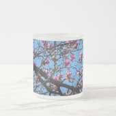 Tulpenboom in bloei matglas koffiemok (Center)