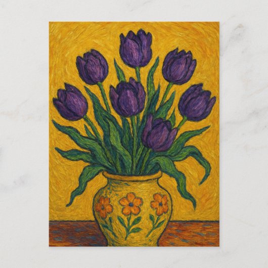 TulpenBriefkaart Briefkaart (Voorkant)
