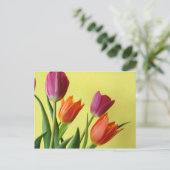 TulpenBriefkaart Briefkaart (Staand voorkant)