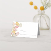 Tulpenbruiloft Plaatskaartje (Voorkant)