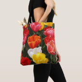 TulpenCanvas tas (Dichtbij)