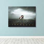 Tulpendief 2 2013 canvas afdruk (Insitu (Houten vloer))