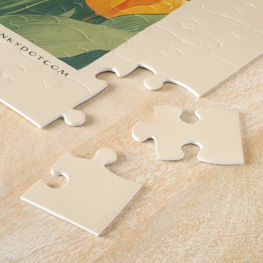 Tulpendromen in Nederland Legpuzzel (Zijkant)