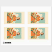 Tulpendromen in Nederland Rechthoekige Sticker (Vel)