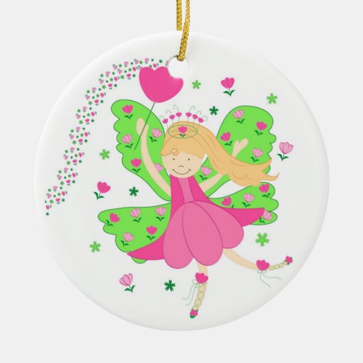 Tulpenfee Keramisch Ornament (Voorkant)