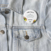 Tulpenfestival knopspeld ronde button 5,7 cm (In situ)