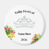 Tulpenfestival  magneet (Voorkant)