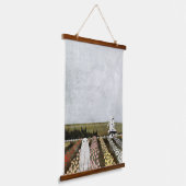 tulpengeest hangend wandkleed (Gebogen)