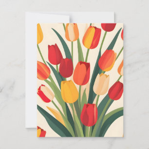 Tulpengloed Briefkaart