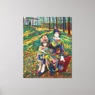 Tulpenherinneringen Canvas Afdruk