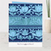 Tulpenkist - Naam Dag Kaart (Achterkant)