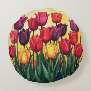 tulpenkussen rond kussen