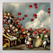 Tulpenmanie - de bubbel barst poster (Voorkant)