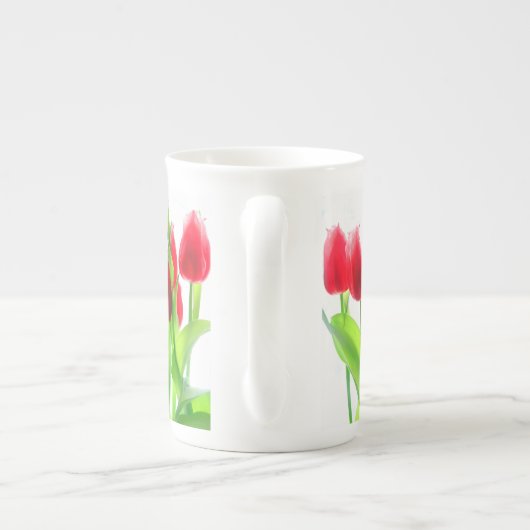 TulpenMok Porselein Kop (Achterkant)