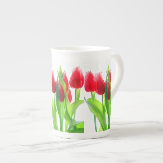 TulpenMok Porselein Kop (Voorkant rechts)