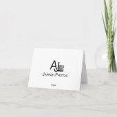 Tulpennarcis Bedankkaart (Achterkant)