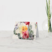 Tulpennarcis Bedankkaart (Voorkant)