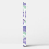 Tulpenontwerp: bleke violette bloemen. Case-Mate iPhone case (Achterkant / Links)
