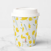 Tulpenontwerp op papieren bekers (Links)