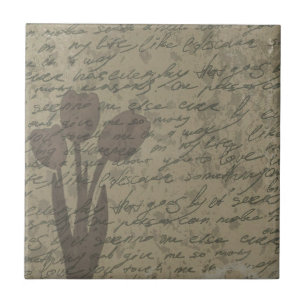 tulpenontwerp tegeltje