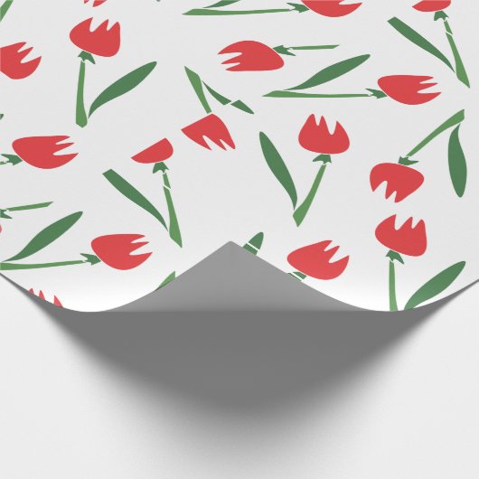 Tulpenpakpapier Cadeaupapier (Hoek)